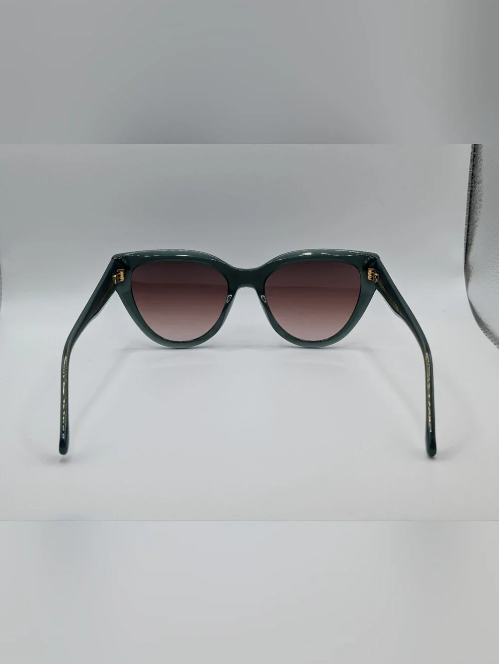NWT Carrera 3017/S Cat Eye Sunglasses Translucent Green 1EDHA 55mm Case Inc.